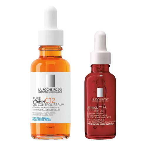 Kit-La-Roche-Posay-Serum-Pure-Vitamin-C12-Serum-HA-Booster