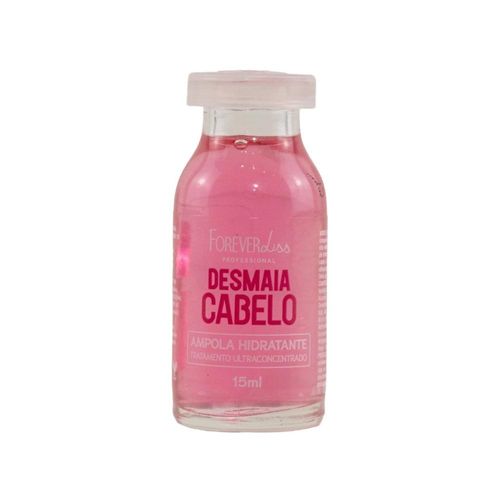 Ampola Forever Liss Desmaia Cabelo Reparação Intensa 15 ml