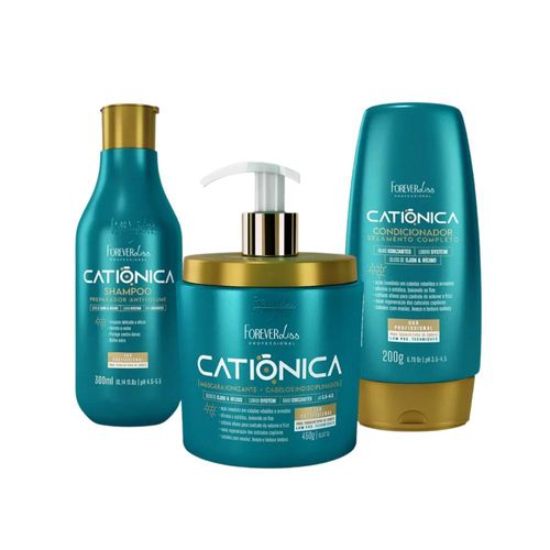 Kit Forever Liss Catiônica Completo Kit Forever Liss Catiônica Completo