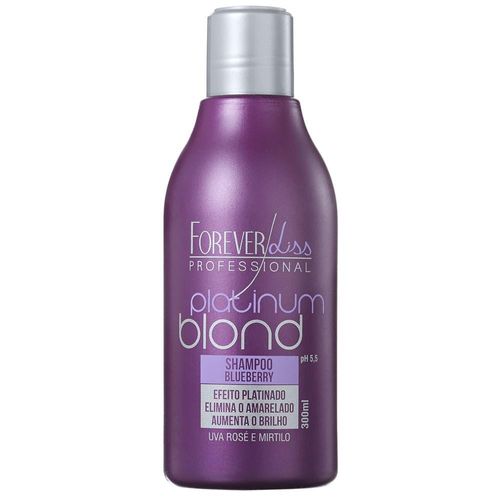 Shampoo Forever Liss Platinum Blond Matizador 300 ml Shampoo Forever Liss Platinum Blond Matizador 300 ml