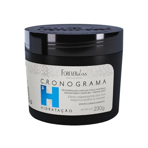 Máscara Forever Liss Cronograma Capilar De Hidrataçao 230 g Máscara Forever Liss Cronograma Capilar De Hidrataçao 230 g