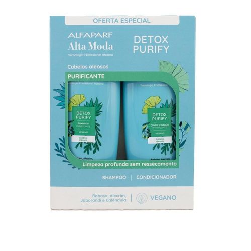 Kit Alfaparf Alta Moda Detox Shampoo e Condicionador 300 ml
