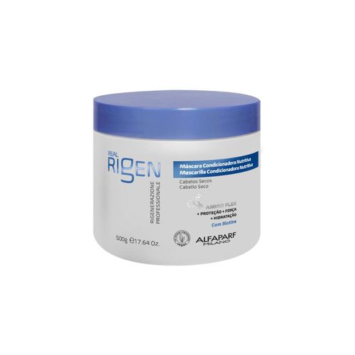 Máscara Alfaparf Real Rigen Condicionadora Nutritiva 500 g Máscara Alfaparf Real Rigen Condicionadora Nutritiva 500 g