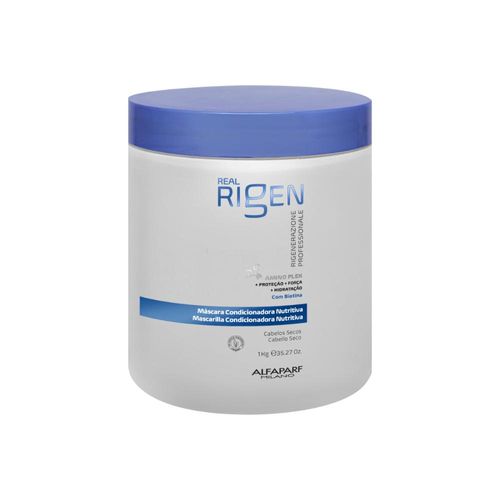 Máscara Alfaparf Real Rigen Condicionadora Nutritiva 1000 g Máscara Alfaparf Real Rigen Condicionadora Nutritiva 1000 g