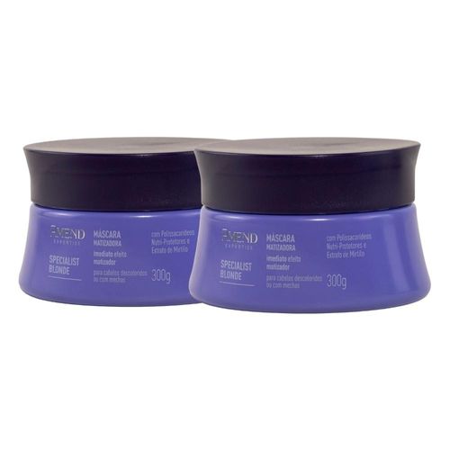 Kit 2 Mascara Amend Specialist Blonde Matização Kit 2 Mascara Amend Specialist Blonde Matização