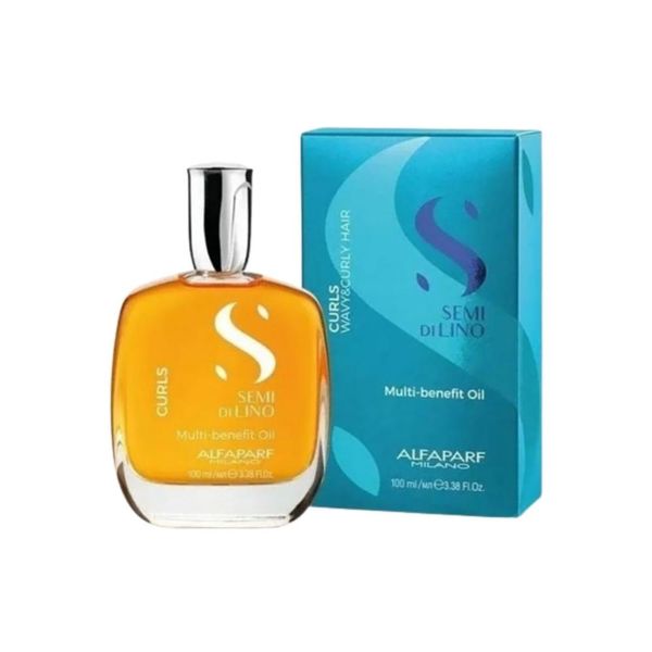Oleo Alfaparf Semi di Lino Curls Multi-Benefít Oil 100 ml