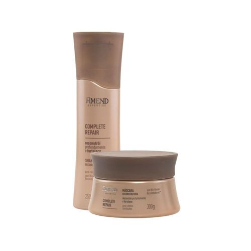 Kit Shampoo Mascara Amend Complete Repair Reparação
