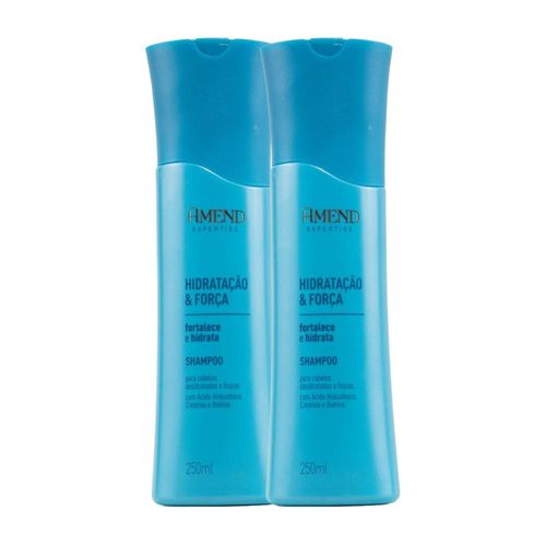 Kit 2 Shampoo Amend Hidratacao Forca 250 ml Kit 2 Shampoo Amend Hidratacao Forca 250 ml