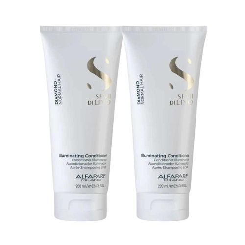 Kit Alfaparf Semi Di Lino Diamond 2 Condicionador 200 ml Kit Alfaparf Semi Di Lino Diamond 2 Condicionador 200 ml