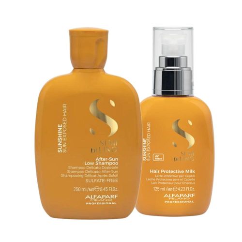 Kit Alfaparf Semi Di Lino Sunshine Shampoo e Leave-in Kit Alfaparf Semi Di Lino Sunshine Shampoo e Leave-in