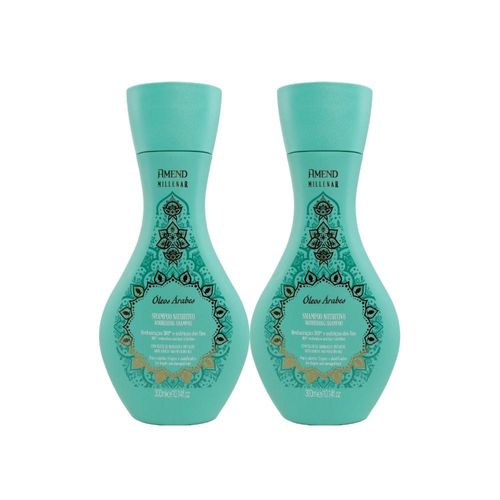 Kit 2 Shampoo Amend Oleos Amend Arabes Hidratação 300 ml Kit 2 Shampoo Amend Oleos Amend Arabes Hidratação 300 ml