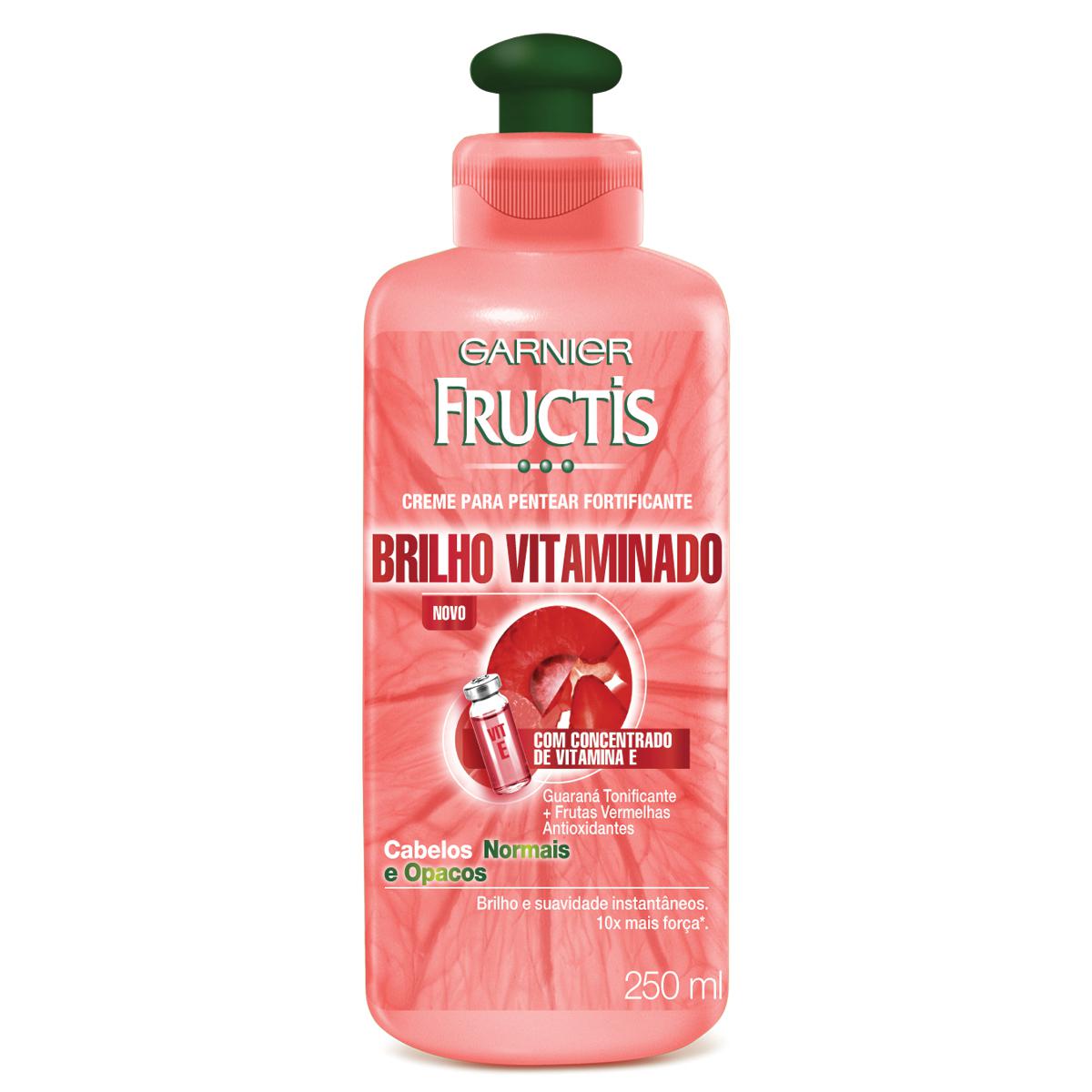 CR.PENT. FRUCTIS 250ML BRILH0 VITAMINADO