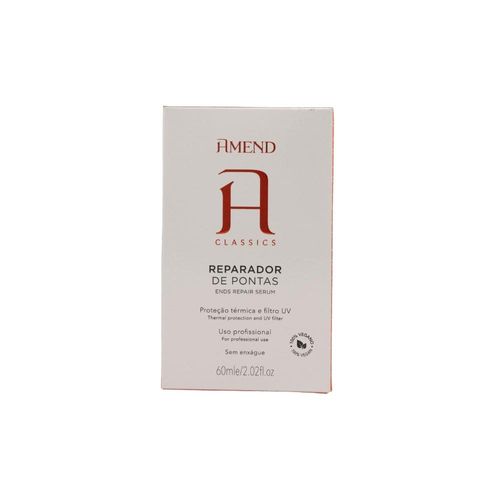 Reparador de Pontas Proteção Térmica Amend Classics 60ml Reparador de Pontas Proteção Térmica Amend Classics 60ml