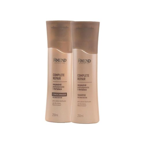 Kit Shampoo Condicionador Amend Complete Repair Reparação Kit Shampoo Condicionador Amend Complete Repair Reparação
