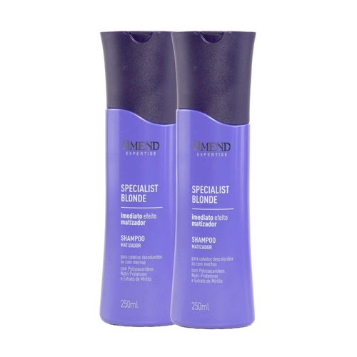 Kit 2 Shampoo Amend Specialist Blonde Matização