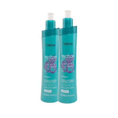 Kit 2 Shampoo Amend Cachos Nutridos 250 ml Kit 2 Shampoo Amend Cachos Nutridos 250 ml