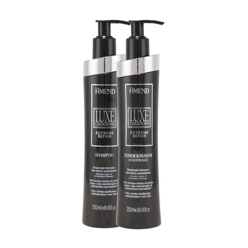 Kit Shampoo Condicionador Amend Luxe Creations Hidratação