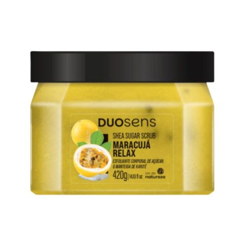 Esfoliante Cia da Natureza Duosens Maracuja Relax 420 g Esfoliante Cia da Natureza Duosens Maracuja Relax 420 g