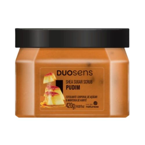 Esfoliante Cia da Natureza Duosens Pudim 420 g
