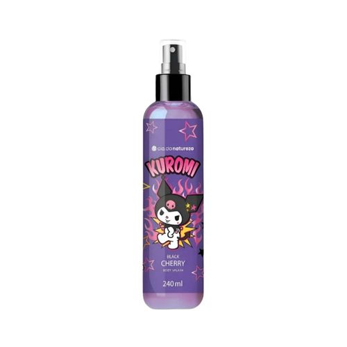 Body Splash Cia da Natureza Kuromi Black Cherry 240 ml