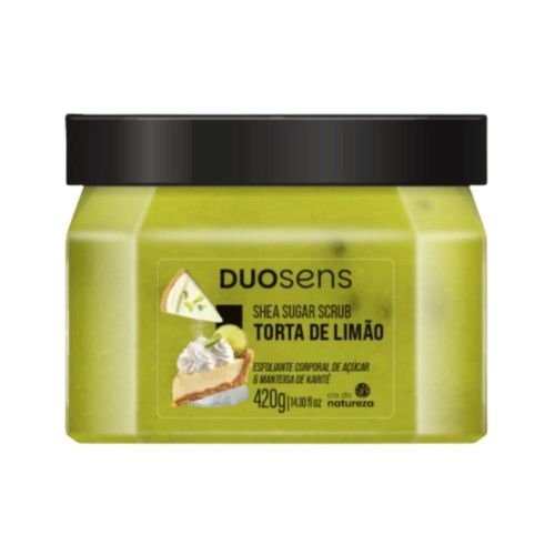 Esfoliante Cia da Natureza Duosens Torta de Limao 420 g Esfoliante Cia da Natureza Duosens Torta de Limao 420 g