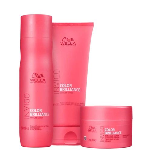 Kit Wella Invigo Color Brilliance Home Care (3 Produtos) Kit Wella Invigo Color Brilliance Home Care (3 Produtos)