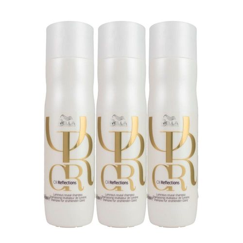 Kit Wella Oil Reflections 3 Shampoo 250 ml Kit Wella Oil Reflections 3 Shampoo 250 ml