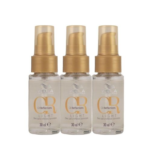 Kit Wella Oil Reflections Light 3 Oleo 30 ml