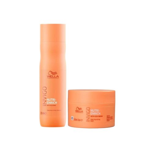 Kit Wella Nutri-Enrich Shampoo 250 ml + Máscara 150 ml Kit Wella Nutri-Enrich Shampoo 250 ml + Máscara 150 ml