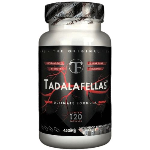 TADALAFELLAS VASODILATADOR 120 CÁPSULAS PRÉ TREINO POWER SUPPLEMENTS