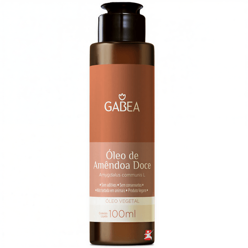 OLEO DE AMENDOA DOCE VEGANO 100ML - GABEA OLEO DE AMENDOA DOCE VEGANO 100ML - GABEA