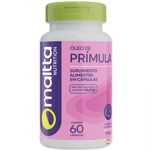 ÓLEO DE PRIMULA 500MG SAÚDE E BELEZA DA MULHER 60 CÁPSULAS - MALTTA NUTRITION ÓLEO DE PRIMULA 500MG SAÚDE E BELEZA DA MULHER 60 CÁPSULAS - MALTTA NUTRITION