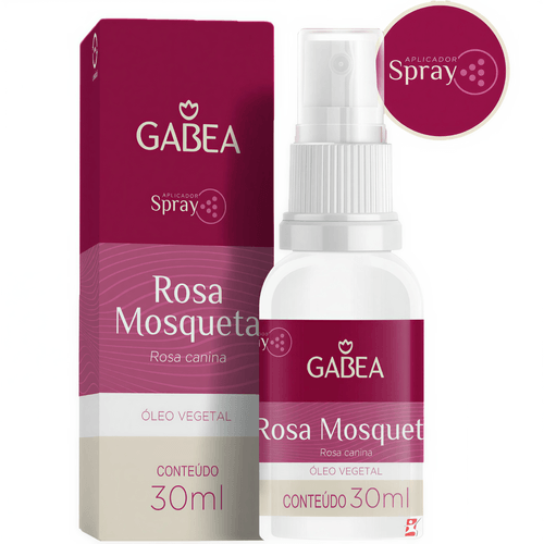 ÓLEO VEGETAL SPRAY DE ROSA MOSQUETA 30ML ROSA CANINA - GABEA