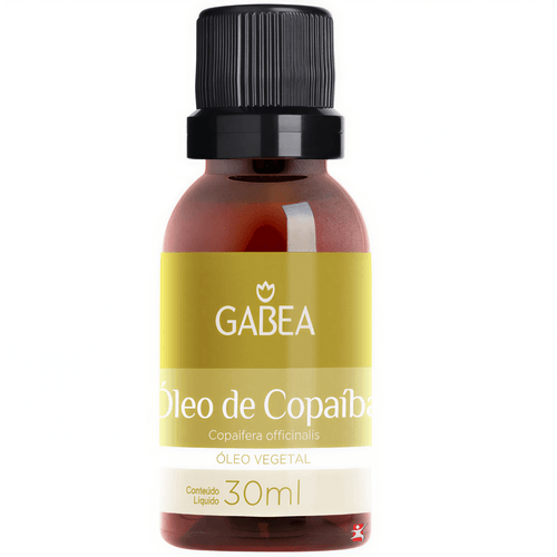 ÓLEO VEGETAL DE COPAÍBA 30ML COPAIFERA OFFICINALIS - GABEA