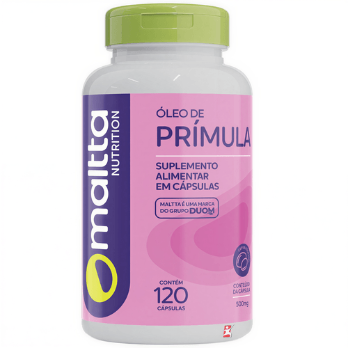 ÓLEO DE PRÍMULA SAÚDE E BELEZA DA MULHER 120 CÁPSULAS - MALTTA NUTRITION ÓLEO DE PRÍMULA SAÚDE E BELEZA DA MULHER 120 CÁPSULAS - MALTTA NUTRITION