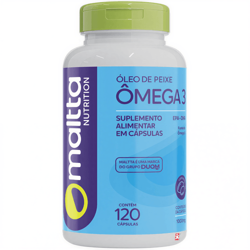 ÔMEGA 3 ULTRA PURIFICADO CONCENTRADO EPA-DHA 1000MG 120 CÁPSULAS SOFTGEL – MALTTA NUTRITION ÔMEGA 3 ULTRA PURIFICADO CONCENTRADO EPA-DHA 1000MG 120 CÁPSULAS SOFTGEL – MALTTA NUTRITION