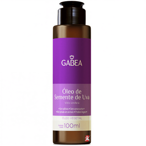 OLEO VEGETAL DE SEMENTE DE UVA VEGANO VITIS VINIFERA 100ML - GABEA OLEO VEGETAL DE SEMENTE DE UVA VEGANO VITIS VINIFERA 100ML - GABEA