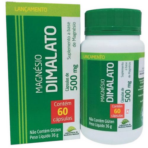 MAGNESIO DIMALATO 60 CÁPSULAS - MEDINAL MAGNESIO DIMALATO 60 CÁPSULAS - MEDINAL