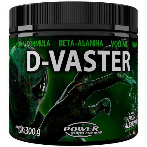 D-VASTER PRÉ-TREINO EM PÓ EXTRA PUML FRUTA ALIENIGENA 300G - POWER SUPPLEMENTS D-VASTER PRÉ-TREINO EM PÓ EXTRA PUML FRUTA ALIENIGENA 300G - POWER SUPPLEMENTS