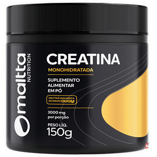 CREATINA MONOHIDRATADA 100% PURA 150G 50 PORÇÕES - MALTTA NUTRITION CREATINA MONOHIDRATADA 100% PURA 150G 50 PORÇÕES - MALTTA NUTRITION