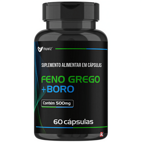 FENO GREGO + BORO SAPONINAS SAÚDE DO HOMEM 60 CAPSULAS - MUWIZ FENO GREGO + BORO SAPONINAS SAÚDE DO HOMEM 60 CAPSULAS - MUWIZ