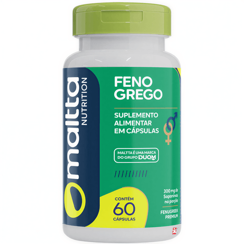 FENO GREGO FENUGREEK PREMIUM 300MG DE SAPONINAS NA PORÇÃO - MALTTA NUTRITION