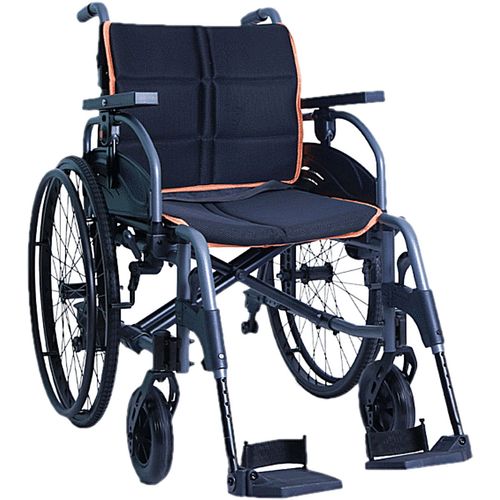 Cadeira De Rodas Alumínio Premium Max Até 150kg Assento 40cm