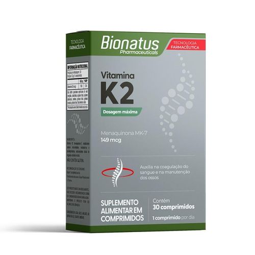 VITAMINA K2  30CPR BIONATUS