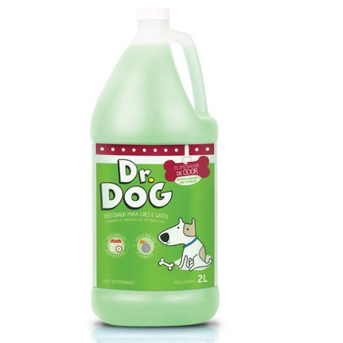 ELIMINA Odores Pet Higienizador Ambientes Dr. Dog 2L, Concentrado (Capim Limão ), Desinfeta Caixa Areia, Cheiro de Xixi ELIMINA Odores Pet Higienizador Ambientes Dr. Dog 2L, Concentrado (Capim Limão ), Desinfeta Caixa Areia, Cheiro de Xixi
