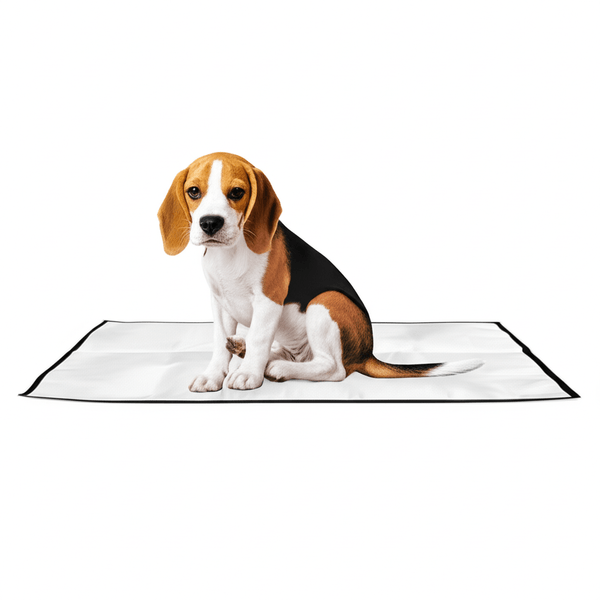 Tapete Higiênico Pet Lavável Reutilizável - Absorvente e Impermeável Para Cães e Gatos – Antivazamento 70x50cm