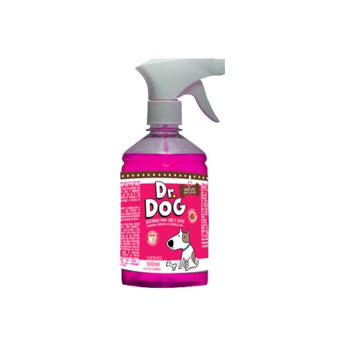 Perfume caes e gatos sempre cheirosinho Dr. Dog 500ml alta fixacao