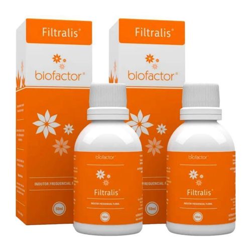KIT 2 Filtralis Biofactor Fisioquântic 50ml