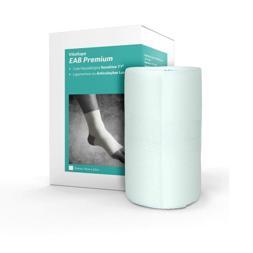 Vitaltape EAB Premium Cor: Branca Tam: 10 CM Vitaltape EAB Premium Cor: Branca Tam: 10 CM