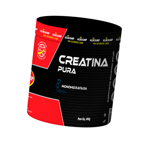 Creatina Pura Monohidratada 300G Alicamp Creatina Pura Monohidratada 300G Alicamp